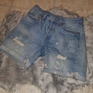 Levi High Waisted Shorts Vintage Style